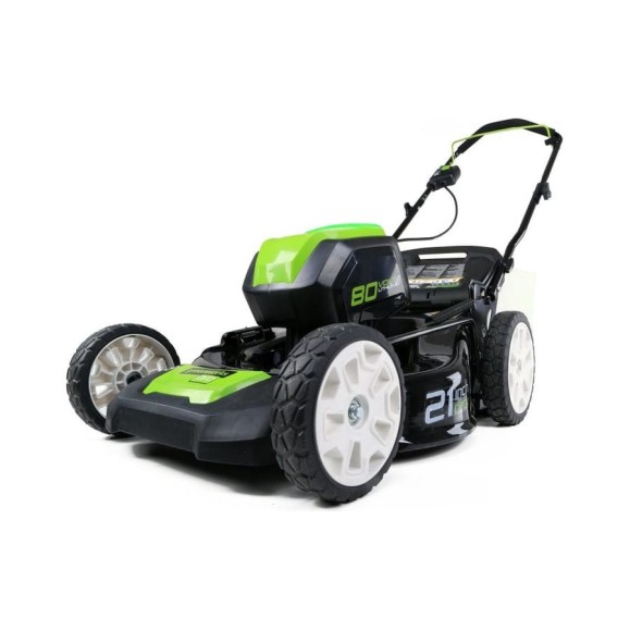 Аккумуляторная бесщеточная газонокосилка Greenworks GD80LM53 2500707 Аккумуляторная бесщеточная газонокосилка Greenworks GD80LM53 2500707