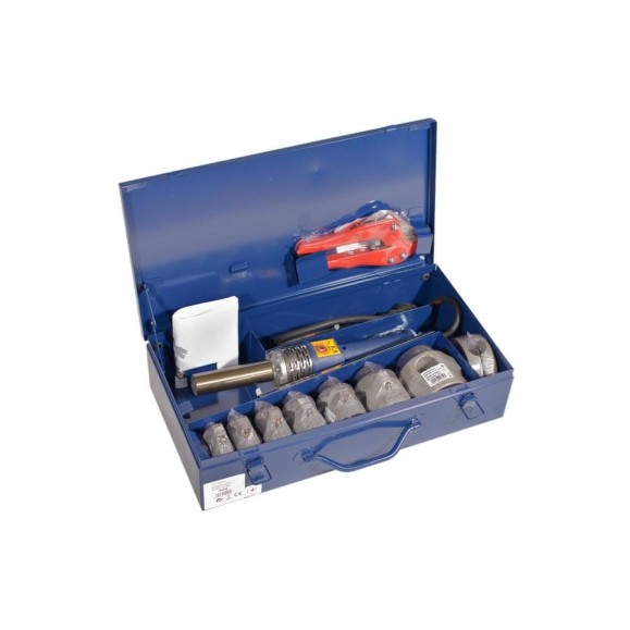 Комплект для сварки полипропиленовых труб DYTRON DT TraceWeld PROFI P-4a 650 W, blue 4105 Комплект для сварки полипропиленовых труб DYTRON DT TraceWeld PROFI P-4a 650 W, blue 4105