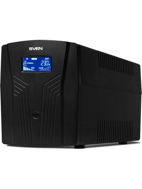 Источник бесперебойного питания SVEN Pro 1500 LCD, USB SV-013875