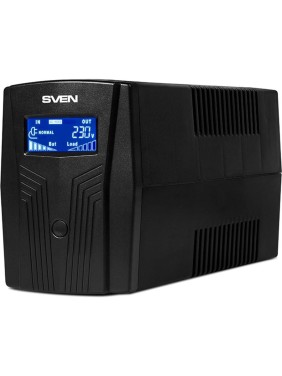 Источник бесперебойного питания SVEN Pro 650 LCD, USB SV-013844