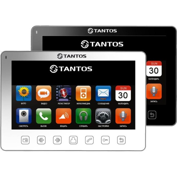 Монитор видеодомофона Tantos Prime Slim (white) 00-00016193