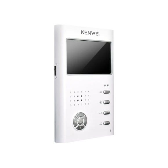 Цветной монитор видеодомофона без трубки (белый) Kenwei hands-free KW-E430C СП16283 Цветной монитор видеодомофона без трубки (белый) Kenwei hands-free KW-E430C СП16283
