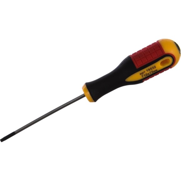 Отвертка Torx T10х75мм Энкор 19532 Отвертка Torx T10х75мм Энкор 19532