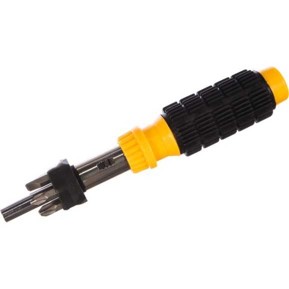 Реверсивная отвертка с 6 битами FIT DIY 56295 Реверсивная отвертка с 6 битами FIT DIY 56295