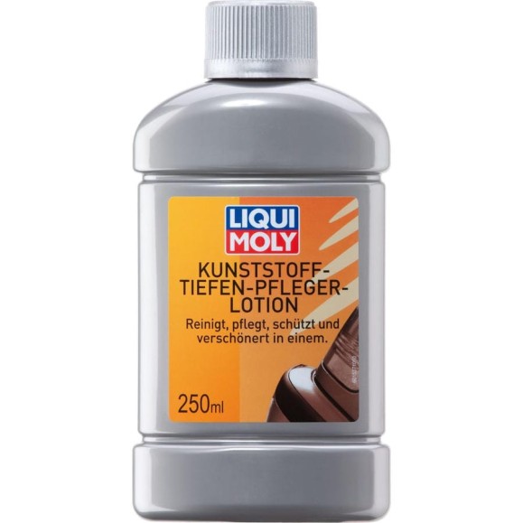 Лосьон для ухода за пластиком 0,25л LIQUI MOLY Kunststoff-Tiefen-Pfleger-Lotion 1537 Лосьон для ухода за пластиком 0,25л LIQUI MOLY Kunststoff-Tiefen-Pfleger-Lotion 1537