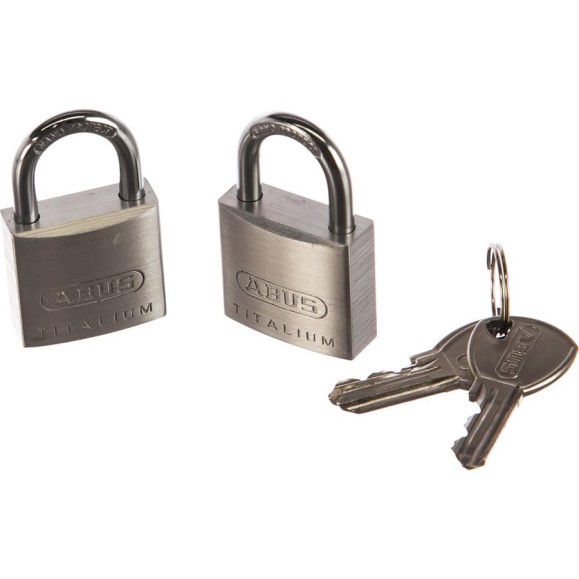 Навесные замки ABUS 727TI/30 TWINS C/BLISTER 26659 Навесные замки ABUS 727TI/30 TWINS C/BLISTER 26659