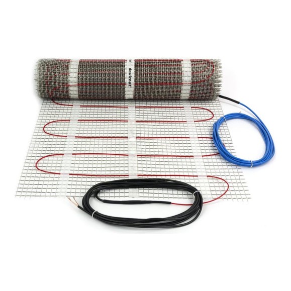 Нагревательный мат DEVI DEVIheat 150S DSVF-150 750 Вт 0,5x10м 140F0336 Нагревательный мат DEVI DEVIheat 150S DSVF-150 750 Вт 0,5x10м 140F0336