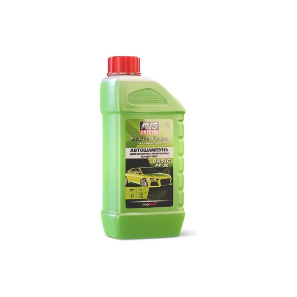Автошампунь BASIC PF-20 для бесконтактной мойки Active Foam 1:2 1 л AVS A07536S Автошампунь BASIC PF-20 для бесконтактной мойки Active Foam 1:2 1 л AVS A07536S