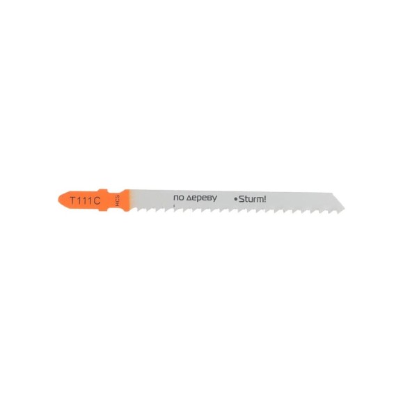 Пилки для лобзика T111C по дереву (75 мм; 2 шт.) Sturm 5250606