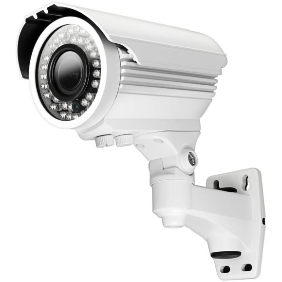 Камера GINZZU HAB-20V1P AHD 2.0Mp, 2.8-12mm, OSD, пуля, IR 40 м, IP66, металл 12268 Камера GINZZU HAB-20V1P AHD 2.0Mp, 2.8-12mm, OSD, пуля, IR 40 м, IP66, металл 12268