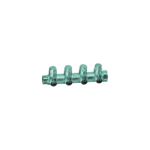 Запорный коллектор с 4 отводами FAR 1 Запорный коллектор с 4 отводами FAR 1