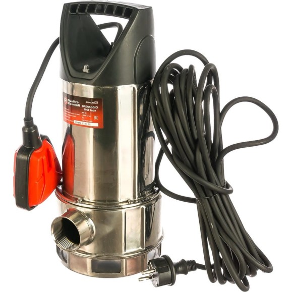 Дренажный насос QUATTRO ELEMENTI Drenaggio 900 F Inox 770-735 Дренажный насос QUATTRO ELEMENTI Drenaggio 900 F Inox 770-735