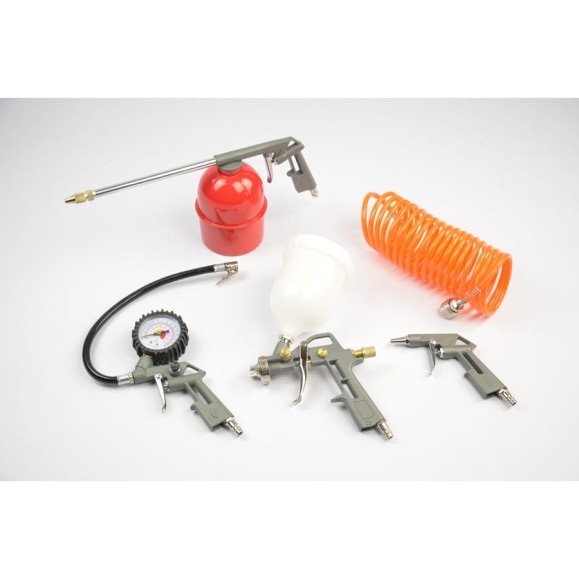Набор пневмоинструмента Zitrek 5PCS 018-0904 Набор пневмоинструмента Zitrek 5PCS 018-0904