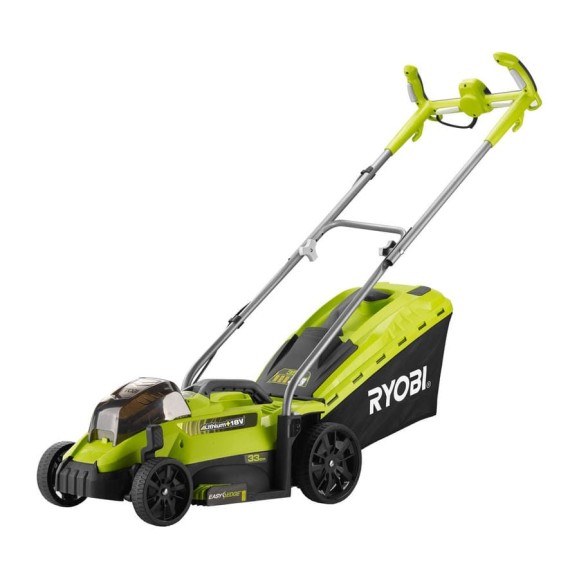 Аккумуляторная газонокосилка Ryobi ONE+ RLM18X33H40 5133002526 Аккумуляторная газонокосилка Ryobi ONE+ RLM18X33H40 5133002526
