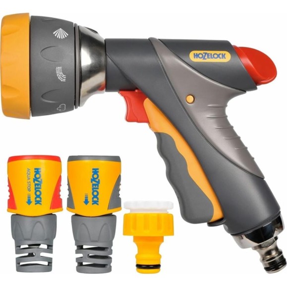 Набор для полива Hozelock 2371 с пистолетом и коннекторами 1/2 Multi Spray Pro 7 режимов 23713600 Набор для полива Hozelock 2371 с пистолетом и коннекторами 1/2 Multi Spray Pro 7 режимов 23713600