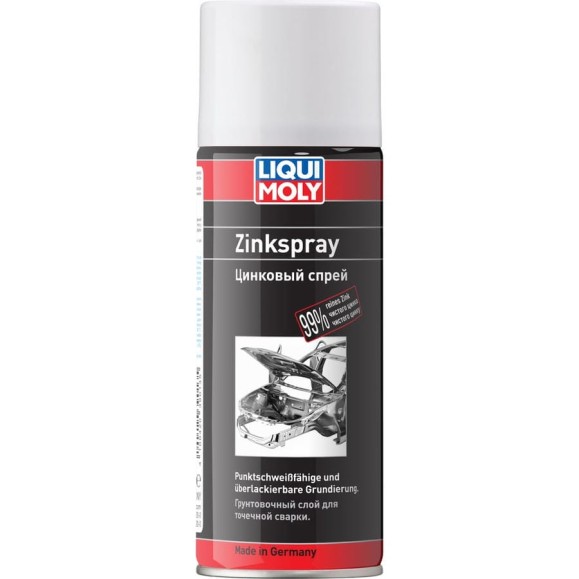Цинковая грунтовка LIQUI MOLY QUI MOLY Zink Spray 0,4л 39013 1540 Цинковая грунтовка LIQUI MOLY QUI MOLY Zink Spray 0,4л 39013 1540