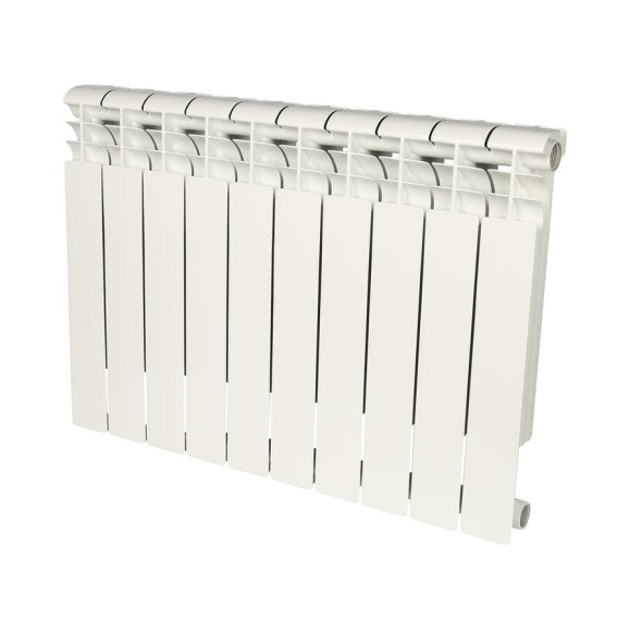 Алюминиевый радиатор ROMMER Profi 500 AL500-80-80-100 10 секций RAL9016 82485 Алюминиевый радиатор ROMMER Profi 500 AL500-80-80-100 10 секций RAL9016 82485