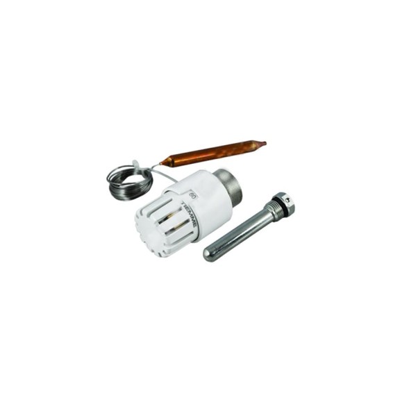Термоголовка Tiemme М30x1,5, с капилляром и погружной гильзой, 20-50C, 1/2" 4500032 Термоголовка Tiemme М30x1,5, с капилляром и погружной гильзой, 20-50C, 1/2" 4500032