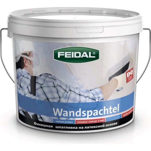 Финишная шпатлевка Wandspachtel 4 кг Feidal 20022 Финишная шпатлевка Wandspachtel 4 кг Feidal 20022