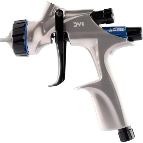 Краскораспылитель DeVILBISS DV1 GRAVITY GUN ONLY KIT, гибридная голова, 1.4 мм DV1-U-000-14-B+