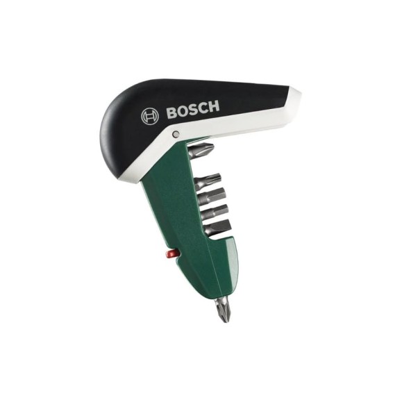 Карманная отвертка с храповиком Bosch 6 бит. 2607017180 Карманная отвертка с храповиком Bosch 6 бит. 2607017180