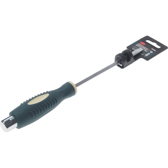 Шлицевая силовая магнитная отвертка Rockforce Profi S2 SL6.5х150мм RF-70265150(26229) Шлицевая силовая магнитная отвертка Rockforce Profi S2 SL6.5х150мм RF-70265150(26229)