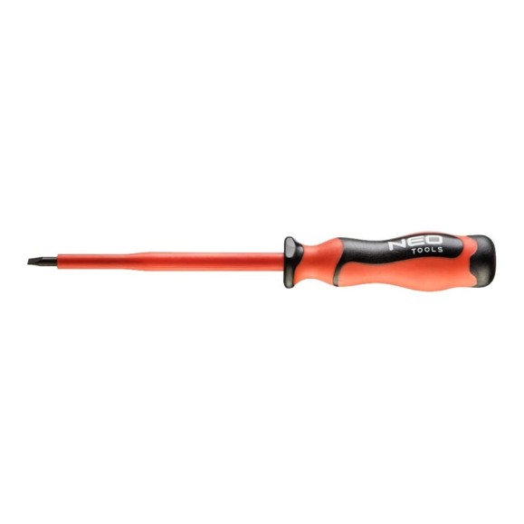 Шлицевая отвертка NEO Tools 1.0x5.5x125 мм, 1000 В 04-153 Шлицевая отвертка NEO Tools 1.0x5.5x125 мм, 1000 В 04-153