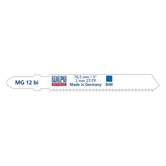 Пилка по металлу MC 12 bi 5 шт. WILPU 250100005