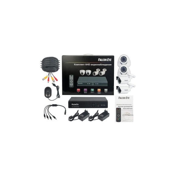 Комплект видеонаблюдения Falcon Eye FE-104AHD-KIT ОФИС 00-00025258 Комплект видеонаблюдения Falcon Eye FE-104AHD-KIT ОФИС 00-00025258