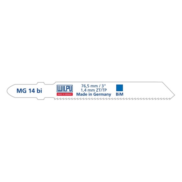 Пилка по металлу MG 14 bi 5 шт. WILPU 258100005 Пилка по металлу MG 14 bi 5 шт. WILPU 258100005