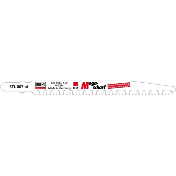 Пилка по металлу STL 007 bi 5 шт. WILPU 280500005 Пилка по металлу STL 007 bi 5 шт. WILPU 280500005