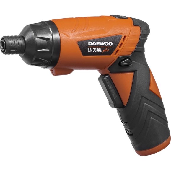 Аккумуляторная отвертка DAEWOO с набором бит и насадок DAА 3600Li Plus Аккумуляторная отвертка DAEWOO с набором бит и насадок DAА 3600Li Plus
