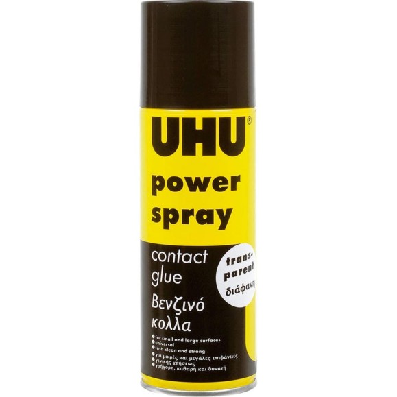 Клей-спрей UHU POWER/SPRUEKLEBER прозрачный 500 мл 46745 Клей-спрей UHU POWER/SPRUEKLEBER прозрачный 500 мл 46745