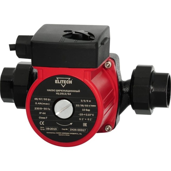 Насос Elitech НЦ 2513/6Э 180465 Насос Elitech НЦ 2513/6Э 180465
