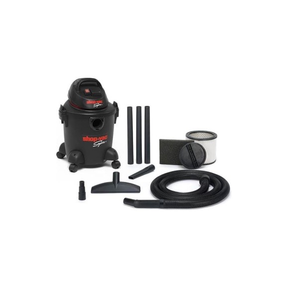 Профессиональный пылесос для сухой и влажной уборки Shop-Vac Super 20-S 5974142 Профессиональный пылесос для сухой и влажной уборки Shop-Vac Super 20-S 5974142