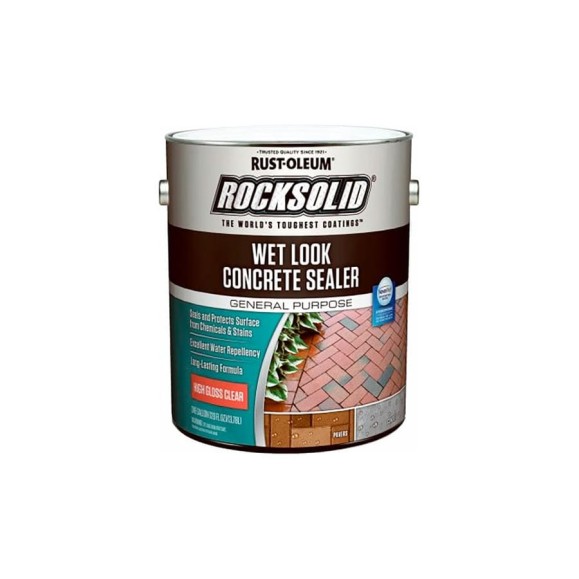 Пропитка для бетонных полов с эффектом мокрого камня RUST-OLEUM Rocksolid 317927 Пропитка для бетонных полов с эффектом мокрого камня RUST-OLEUM Rocksolid 317927