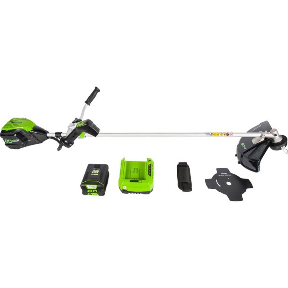 Аккумуляторный триммер GreenWorks GD80BCBK2 1301707UA Аккумуляторный триммер GreenWorks GD80BCBK2 1301707UA