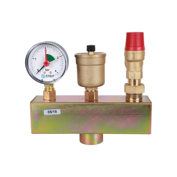Группа безопасности котла STOUT до 50 кВт, в теплоизоляции SVS-0004-055032 RG008Q0C1H7AJU Группа безопасности котла STOUT до 50 кВт, в теплоизоляции SVS-0004-055032 RG008Q0C1H7AJU