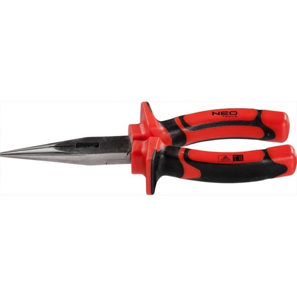 Удлиненные прямые плоскогубцы NEO Tools 160мм, 1000В 01-063 Удлиненные прямые плоскогубцы NEO Tools 160мм, 1000В 01-063