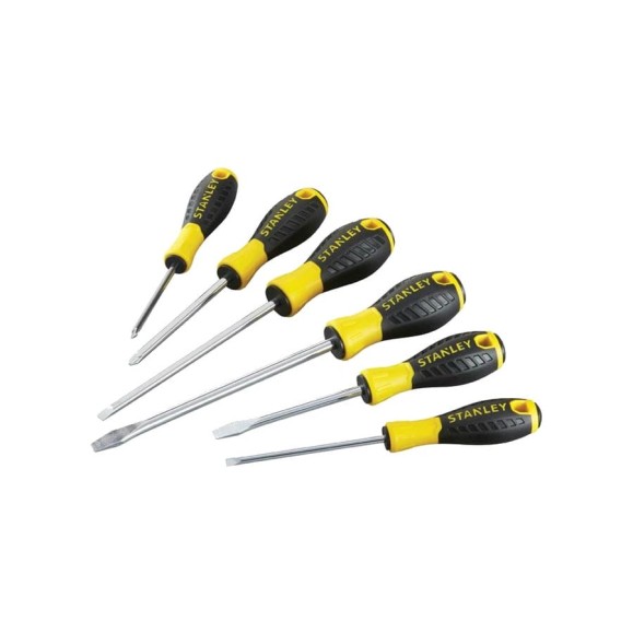 Набор из 6-ти отверток Stanley ESSENTIAL STHT0-60209 Набор из 6-ти отверток Stanley ESSENTIAL STHT0-60209