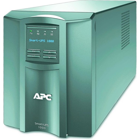Источник бесперебойного питания LCD 700 Вт APC Smart-UPS SMT1000I Источник бесперебойного питания LCD 700 Вт APC Smart-UPS SMT1000I