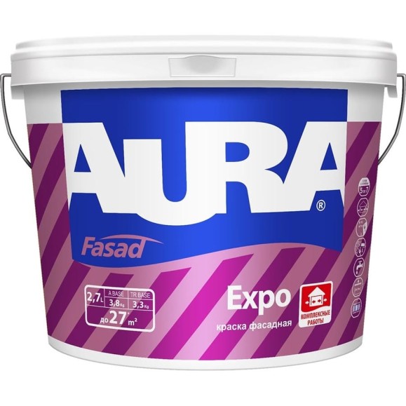 Краска Aura Expo 2,7л K0166 Краска Aura Expo 2,7л K0166
