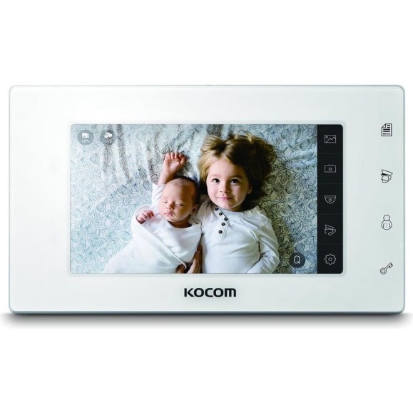 Видеодомофон KOCOM AHD KCV-544SD AHD белый CC000005837 Видеодомофон KOCOM AHD KCV-544SD AHD белый CC000005837