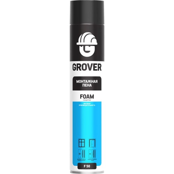 Монтажная пена Grover F50 0,75 л F0007 Монтажная пена Grover F50 0,75 л F0007