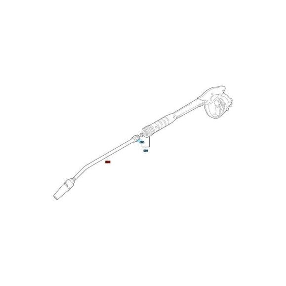 Струйная труба для GHP 8-15 XD Bosch F016L72301 Струйная труба для GHP 8-15 XD Bosch F016L72301