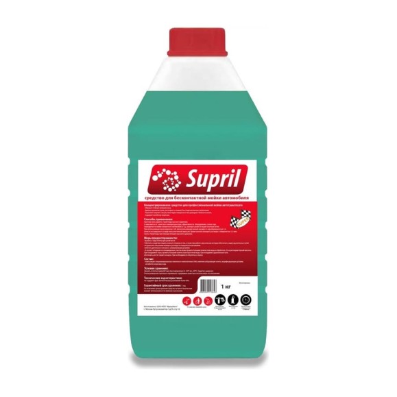 Моющее средство для бесконтактной мойки 1кг Supril SUPER SUP-S/1 Моющее средство для бесконтактной мойки 1кг Supril SUPER SUP-S/1