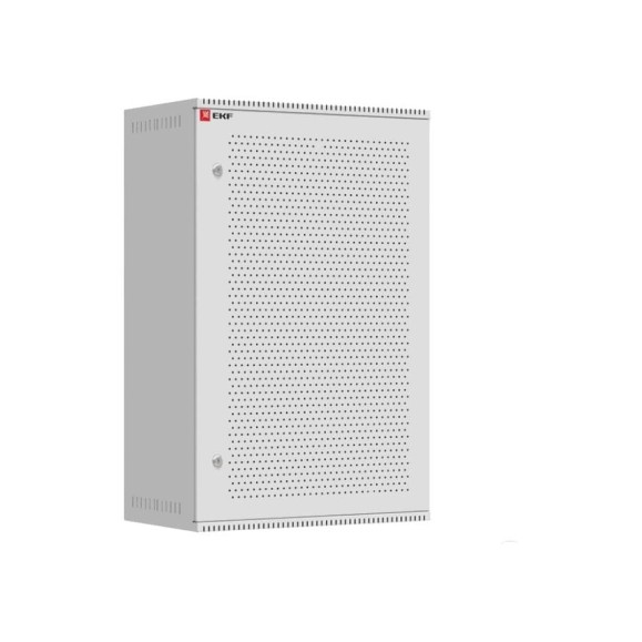 Телекоммуникационный настенный шкаф EKF 18U 600х350, перфорированная дверь, Astra серия PROxima ITB18P350