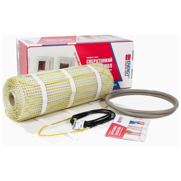 Теплый пол (мат) ENERGY 8,80 - 1400 Вт к/т без термостата 00-УТ-00637 Теплый пол (мат) ENERGY 8,80 - 1400 Вт к/т без термостата 00-УТ-00637