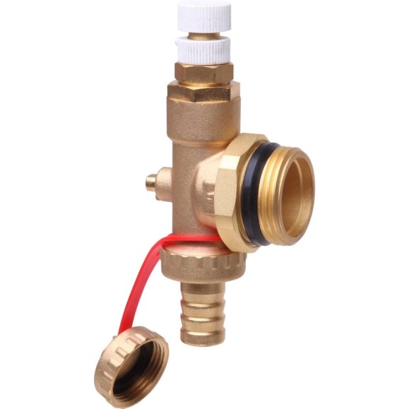 Торцевая секция Danfoss FHF-EМ с ручным воздухоотводчиком и сливным краном 088U0786 Торцевая секция Danfoss FHF-EМ с ручным воздухоотводчиком и сливным краном 088U0786