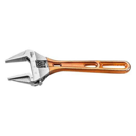 Разводной ключ, 155 мм, рабочий диапазон 0-28 мм NEO Tools 03-023 Разводной ключ, 155 мм, рабочий диапазон 0-28 мм NEO Tools 03-023